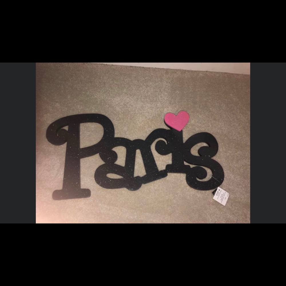 Paris wall decor
